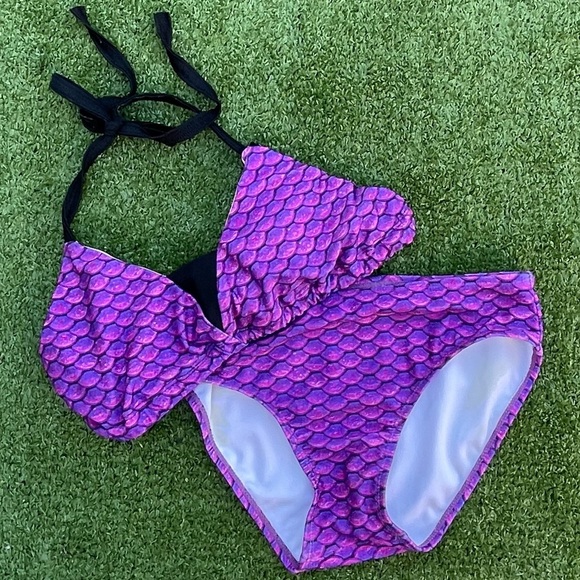 MERMAIDENS Swimsuit Bikini Set Preowned size XS women’s beach pool party summer - Picture 4 of 4